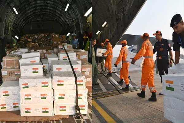 IAF aircraft leaves for Gaza