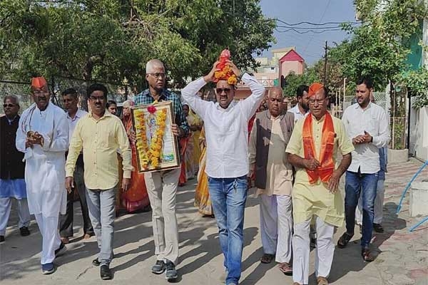 Akshata Kalash Yatra