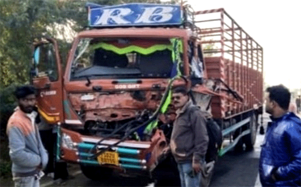 Tractor-truck accident