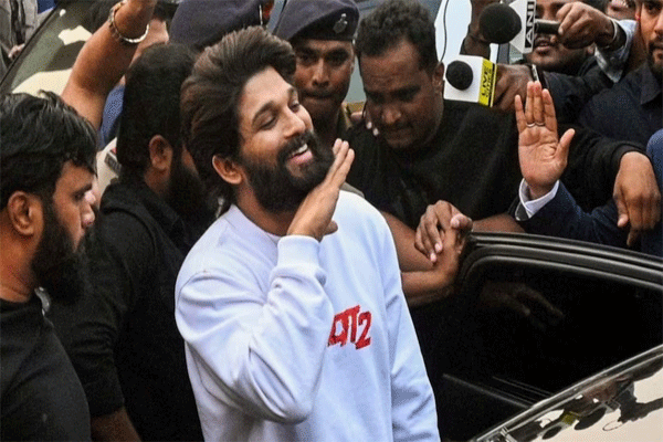 Allu Arjun released from jail