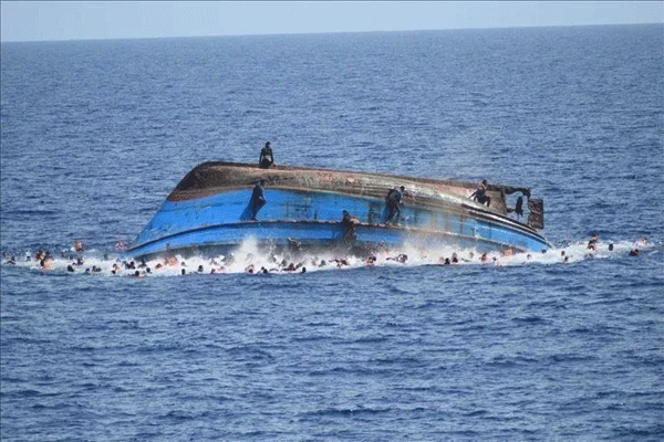 Boat capsizes in Congo Busira River