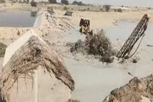 Saraswati River in Rajasthan