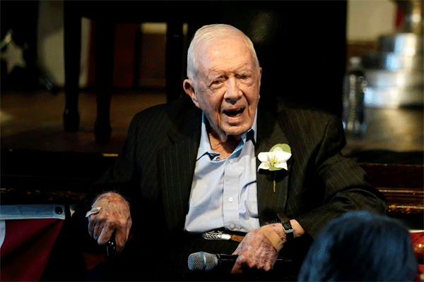 Former US President Jimmy Carter