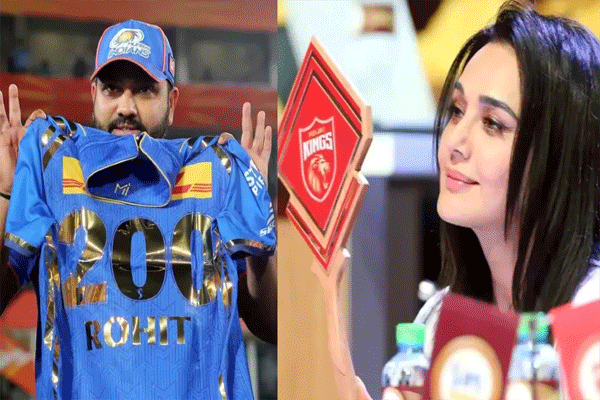 preity zinta on rohit sharma