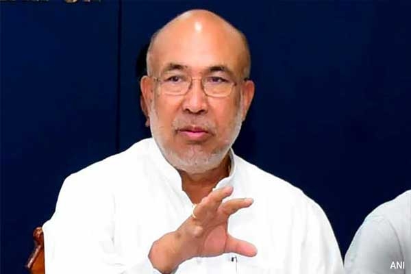 Chief Minister N Biren Singh