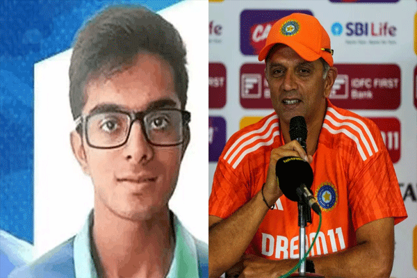 Rahul Dravid son