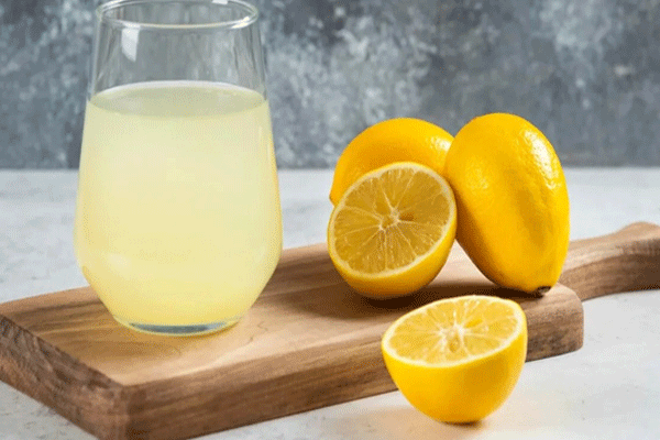 lemon water 