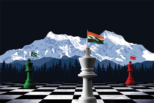 Pakistan-China-India risk