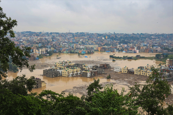 Rain in Nepal