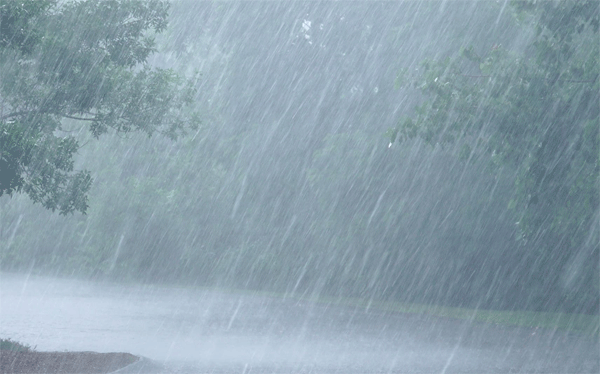 Heavy rain